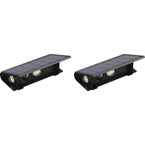 Set da 2 lampade da parete solari - 40 lumen - WONDER (1/3)