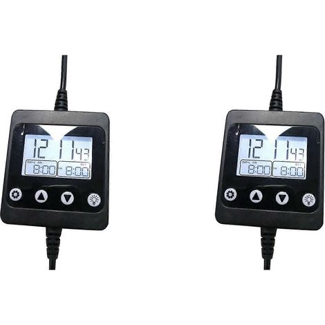 variateurs de lumière LED pour aquarium avec écran LCD pour un système de variation d'intensité intelligent et programmable. (1/5)