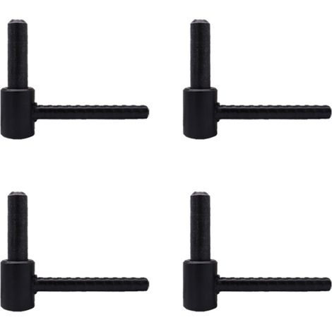 Store Menuiserie – Gond à scellement chimique en acier zingué – Longueur 90mm – Diamètre 14mm – Résistance élevée pour volets battants en extérieur (1/5)