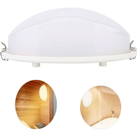Éclairage de Sauna, Lampe antidéflagrante pour Sauna, Lampe antibrouillard pour hammam pour Lampes de Salle de Bain, saunas (1/5)