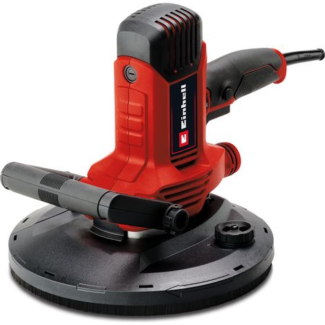 Einhell Trockenbauschleifer TC-DWS 225 (1220 W, Schleifteller mit Bürstenkranz, integrierte Staubabsaugung, inkl. 6x Ø 225 mm Schleifpapier)