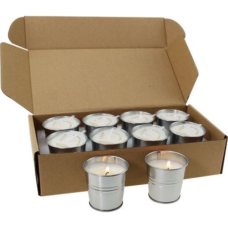 Bougie Citronnelle 2 Pieces Bougies en Cire De Soja Naturel Lot Bougies parfumée cire de cadeau d'été Bougie Citronnelles pour Jardin Voyage Camping le barbecue l'intérieur et l'extérieur (1/5)