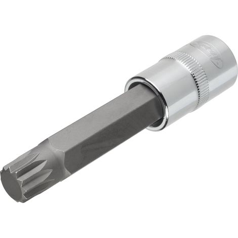 Embout de tournevis à dents multiples 12,5 mm XZN M14 100 mm