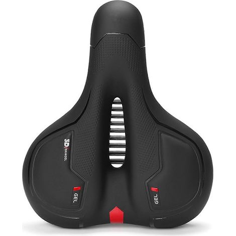Fahrradsitzkissen für Damen, bequemes Sattelpolster aus Silikonschaum für Rennrad und Mountainbike