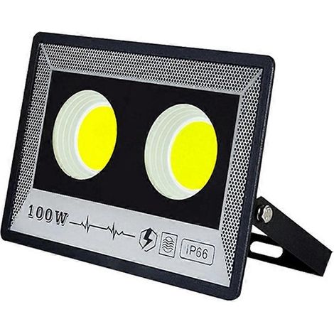 Projecteur LED 100 W IP65 étanche pour extérieur, lampe projecteur avec réflecteur, spot d'éclairage de jardin 100 W (1/5)