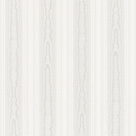 Stripes wallpaper wall Profhome 765819 vinyl wallpaper slightly textured with stripes matt white 5.33 m2 (57 ft2)