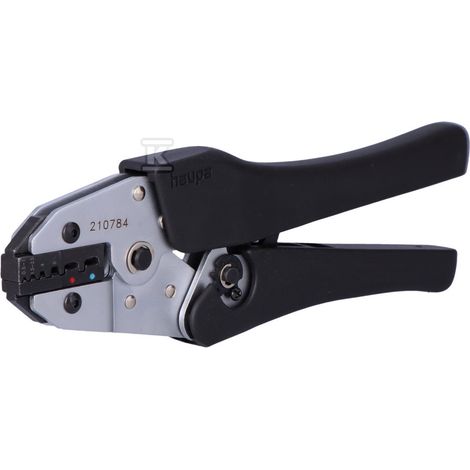 Haupa Pince a sertir d'electricien insulated cable lug+endsleeves 0.5-4 mm2 (1/2)