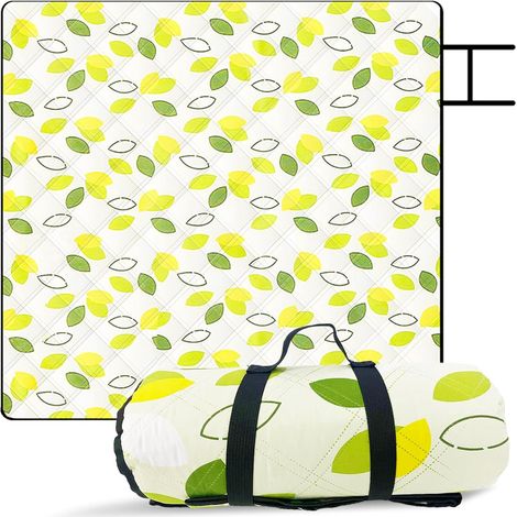 Couverture Pique Nique 150x200,Nappe Pique Nique,Tapis Pique Nique Pliable,pour Jardin,Nappe, BBQ, randonnée, Voyage Couverture de Camping (1/5)