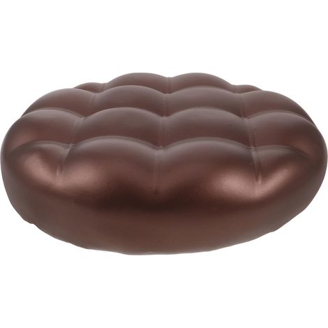Housse de Siège Ronde pour Tabouret de Bar Assise de Rechange Coussin Rond PU Tabouret avec Assise Ronde Accessoire (1/5)