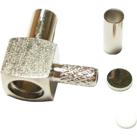 TS9-Stecker für RG174-Kabel, abgewinkelt V2 (1/2)