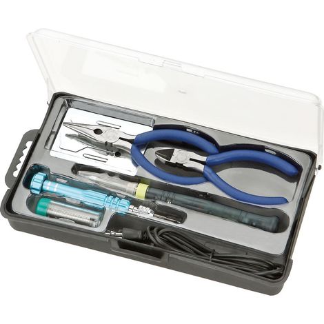 Werkzeugkoffer mit Usb Lötkolben Hrv7602
