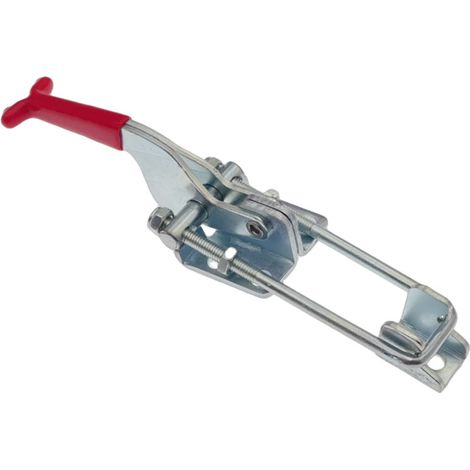 Abrazadera manual de empuje y tracción rápida para remolques de autocaravanas, cierre de solapa ajustable, cerradura de puerta de tipo perno rápido. (1/5)
