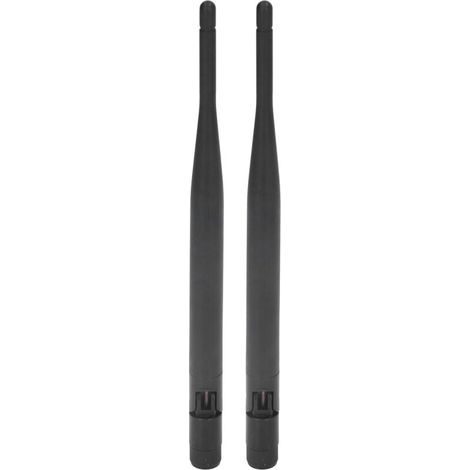 Antenne omnidirectionnelle 2 pièces, bâton pliable GSM GPRS 2G 3G LTE 4G pleine bande 5DBI à Gain élevé (1/5)