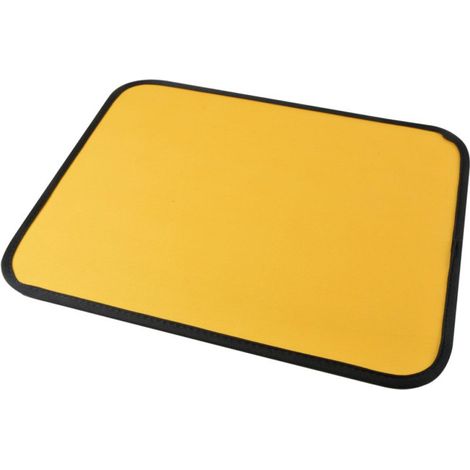 Tapis de Repas pour Chien & Chat "Antidérapant" 45cm Moutarde (1/2)