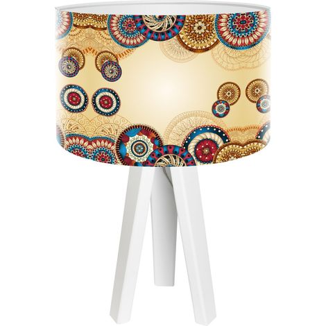 Lampe de chevet yoga foto-223 - Blanc (1/3)