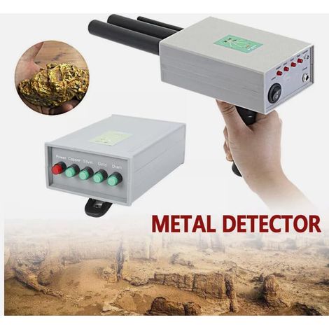 Détecteur de métaux double sonde positionnement technologie de balayage détecteur de métaux professionnel pour adultes 1000m artefacts, pièces de monnaie, anneaux, etc.