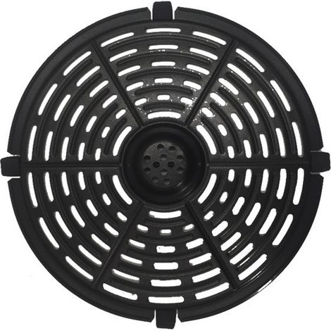 Crisper Tray - 22 Cm - Non-Stick Perforated Air Fryer Replacement Tray - For Home Cooking - 1 Piece (1/5)