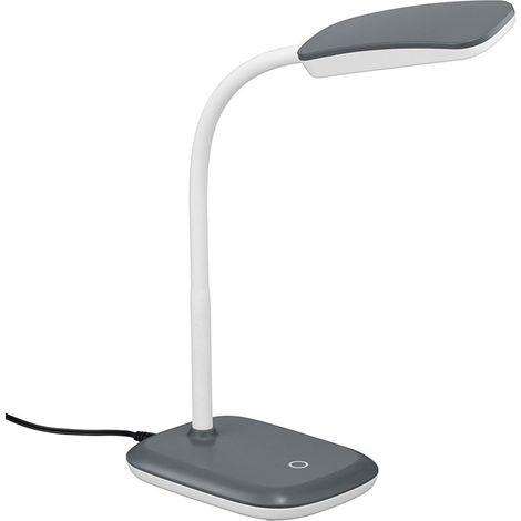 Lampe de Bureau Led 3,5W Gris Boa H36 cm Trio Lighting (1/3)