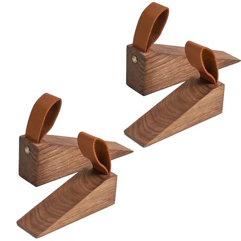 – Lot de 4 bloque-portes pour la maison : butoirs simples et mobiles pour chambres (1/5)