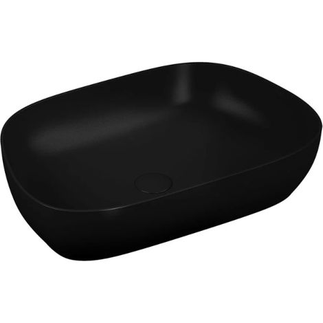 Vasque à poser trapeze VITRA Outline - Noir mat