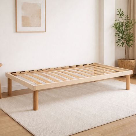 Rete letto matrimoniale Mariacarla, Rete ortopedica a doghe in legno, 100% Made in Italy, Cm 160x190h 31 (1/3)