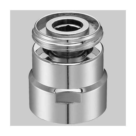 SNODO CROMATO PER RUBINETTI - M 18X1 - F18X1