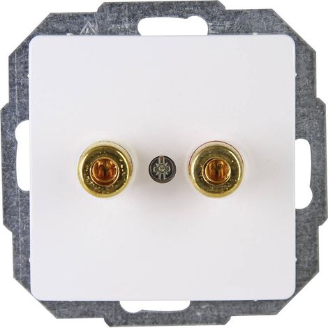 Kopp Insert Prise pour haut-parleur HK05 blanc arctique 921502009 1 pc(s) X926291 (1/2)