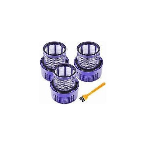 Lot de 3 filtres de remplacement pour Dyson V10 Cyclone, V10 Absolute, V10 Animal, V10 Total Clean, SV12 (1/2)