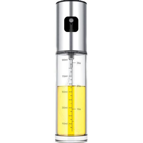 Spray Huile Cuisine, 100ml Vaporisateur D'huile et de Vinaigre Oil Dispenser - Spray Huile Cuisine, pour Friteuse/Cuisson/BBQ/Salades/Pâtes (1/5)