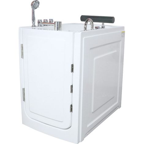 Vasca balneoterapia con sportello 1 posto seduto 220 litri 101,5 x 69 x 99 cm - BARUVA