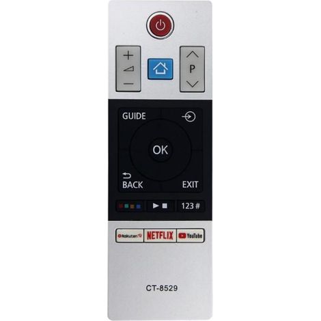 CT-8529 TéLéCommande Remplacer pour Toshiba TV 55X9863DG TéLéCommande (1/4)