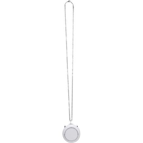 Collier purificateur d'air anionique portable, mini ioniseur négatif rafraîchissant pour maison voiture, blanc (1/5)