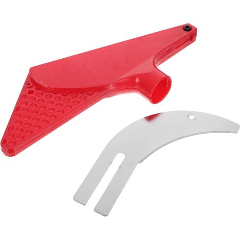 de lame de séparateur de matériaux de table rouge plastique (1/5)