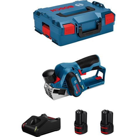 Bosch GHO 12V 20 cepillo sin cable negro azul rojo