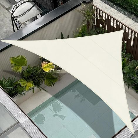 Voile d'ombrage Carré 2.5x2.5m Imperméable Toile Ombrage 95% UV Protection pour Patio Balcon Jardin Terrasse Extérieur-Antracite (1/5)