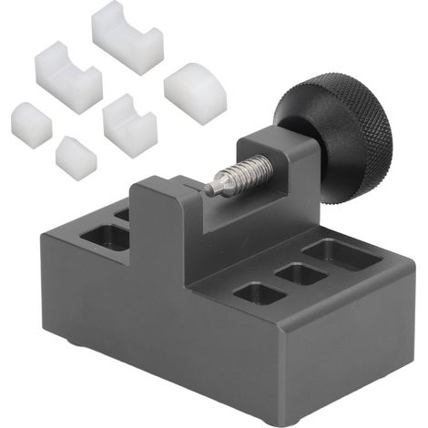 Boucle de montre en alliage d'aluminium, kit de réparation et d'entretien pour presse à positionner radian, outil de montage gris (1/5)