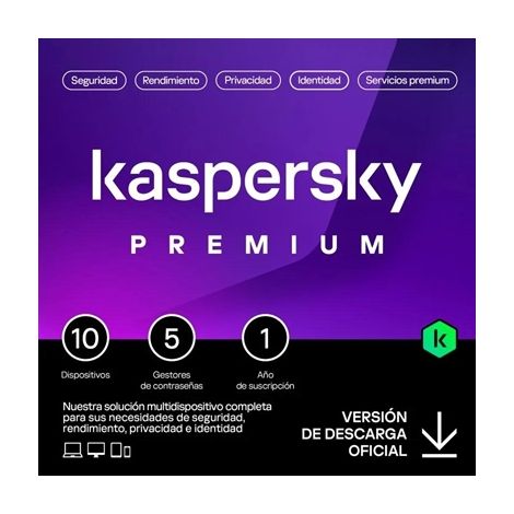Kaspersky Premium 10L/1A ESD