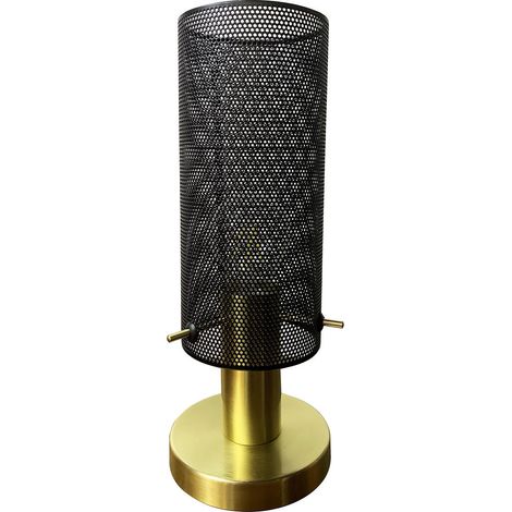 Lampe de table Tirana noire/or 1xE27 Light Prestige (1/5)