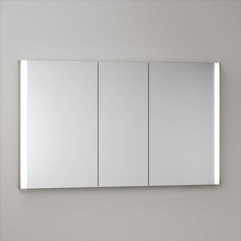 Keuco Royal Metis LED Unterputz-Spiegelschrank 120 x 71 cm, 3 Türen mit Spiegelheizung, französiche Ausführung (1/5)