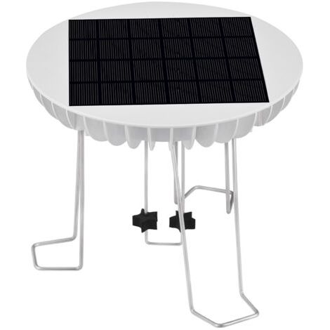 Agitateur solaire BSV-SW003 IP65 5V 2W batterie blanc bassin (1/5)