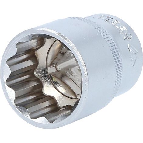 BRILLIANT TOOLS  1/2"  Vaso  dodecagonal 22  mm -  BT022422 (1/4)