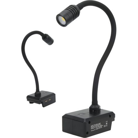 Kabellose, flexible LED-Arbeitsleuchte mit 3 Helligkeitsstufen und 360°-Drehung – ideal für Camping (1/5)