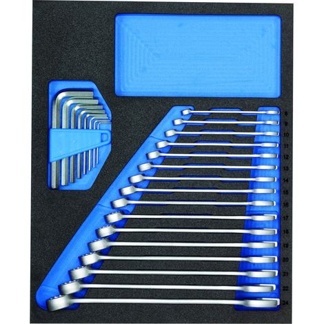GEDORE 2957213 - Jeu de clés mixtes dans le module 2/4 CT , TS CT2-7 (1/5)