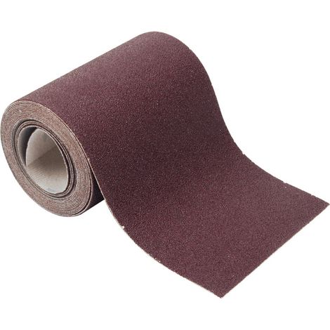 Wolfcraft 1739000 Schleifpapierrolle mit Klett Körnung (num) 60 (L x B) 4 m x 115 mm 4 m (1/2)