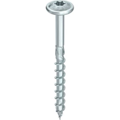 HECO TOPIX-plus 6,0 x 100, Tellerkopf, T-Drive, Teilgewinde, verzinkt blau, A3K (1/5)