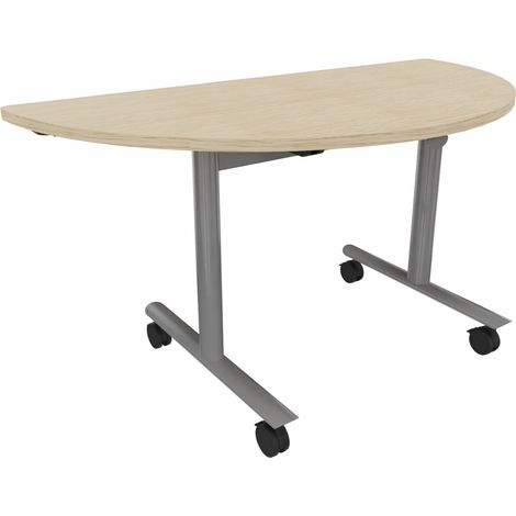 Table d'extension abattante demi-lune mobile Lorraine (1/5)