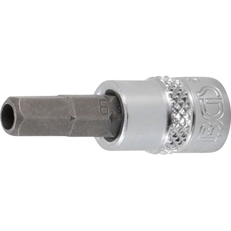 Chiave a bussola 6,3 mm (1/4") esagono interno con foro 6 mm
