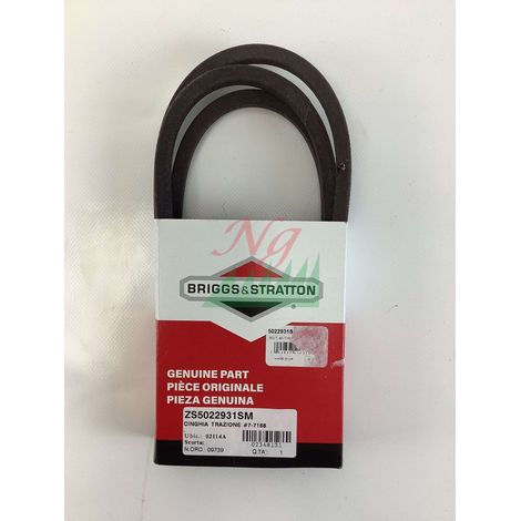 ORIGINAL BRIGGS & STRATTON 5022931SM Rasentraktor Rasenmäher Riemen