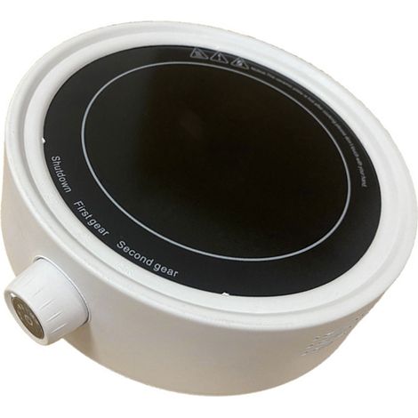 Mini chauffe-théière électrique 650 W haute puissance, chauffe rapide, bouton de réglage, petite plaque chauffante multifonction pour faire bouillir le thé (1/3)