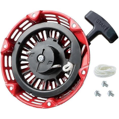 Ensemble de démarrage à tirette pour moteur Honda GX200 GX160 à rappel 5,5 6,5 CV avec cliquet à tige courbée 28400-Z4M-306ZB 27400-Z1.